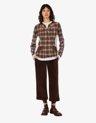 Kortbyxor i corduroy