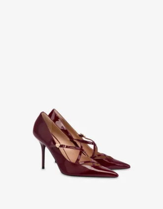 Lackläderpumps