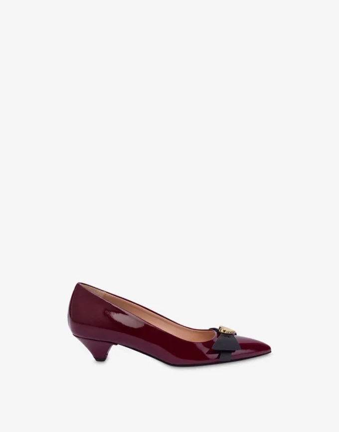 Lackläderpumps