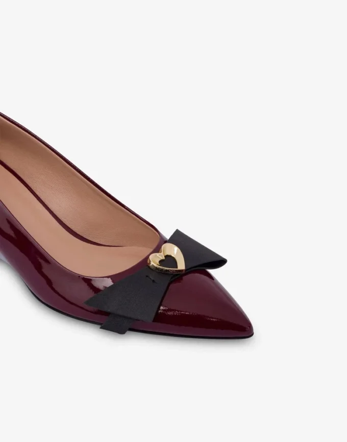 Lackläderpumps