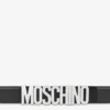 Läderbälte med logotyp