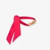 Lettering Logo liten silkescarf
