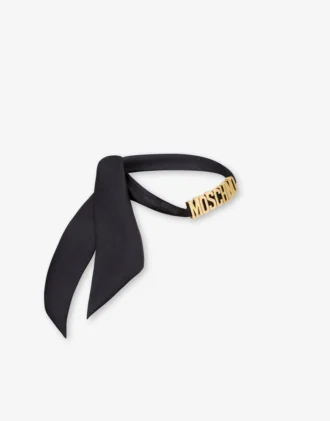 Lettering Logo liten silkescarf Lettering Logo liten silkescarf