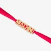 Lettering Logo liten silkescarf