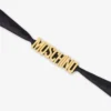 Lettering Logo liten silkescarf