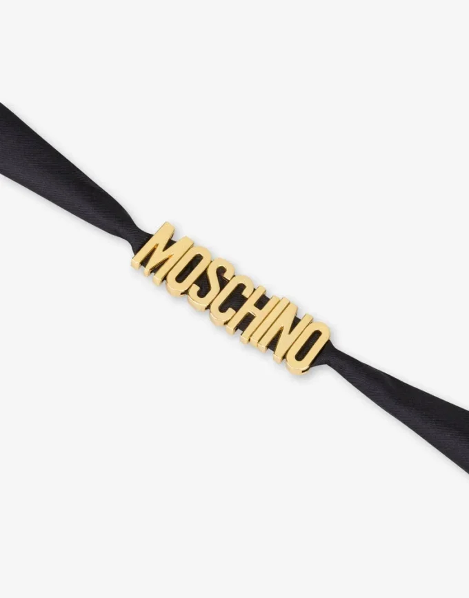 Lettering Logo liten silkescarf