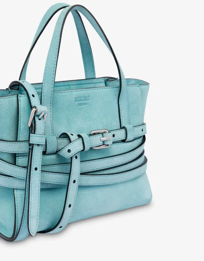 Liten handväska Moschino Tie Me