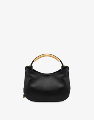 Liten Moschino Handle Me-väska
