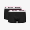 Logo Band set med 2 stretchboxershorts i jersey
