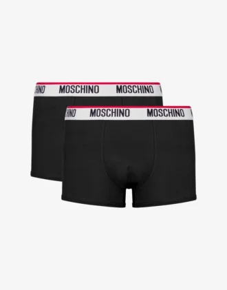 Logo Band set med 2 stretchboxershorts i jersey