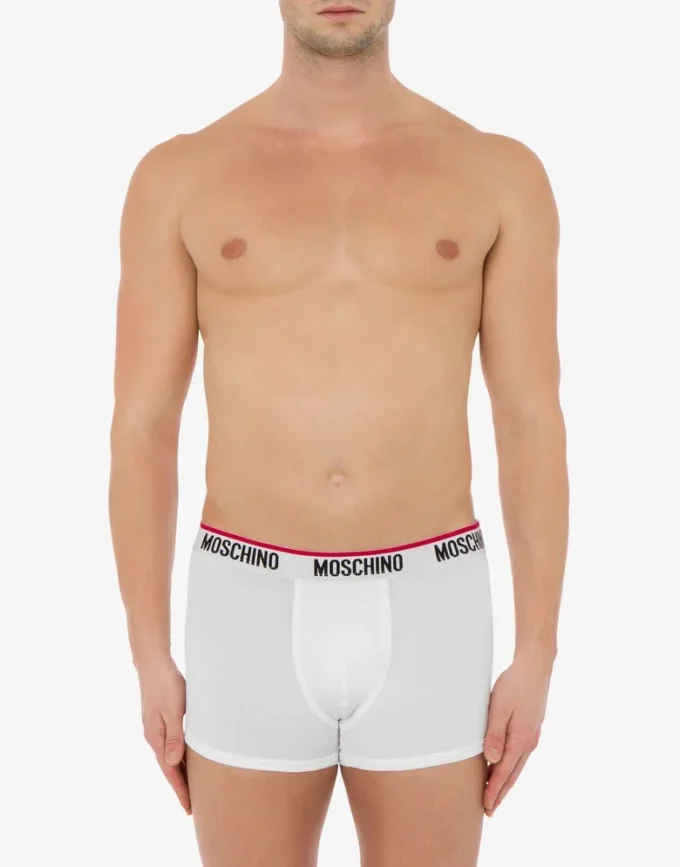 Logo Band set med 2 stretchboxershorts i jersey