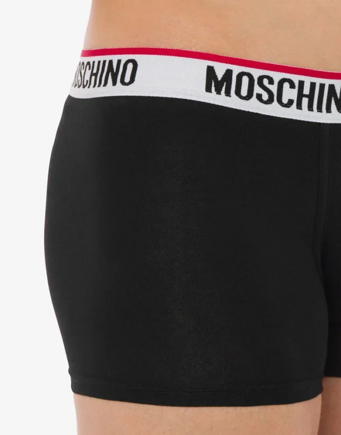 Logo Band set med 2 stretchboxershorts i jersey