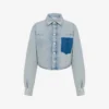 Lätt bomullsdenimskjorta