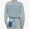 Lätt bomullsdenimskjorta