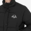 Lätt nylonjacka med dunfyllning Laurel Crown-logotyp