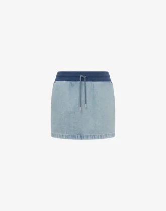 Minikjol i bomullsdenim Minikjol i bomullsdenim