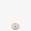 Mjuka ballerinaskor i tyg