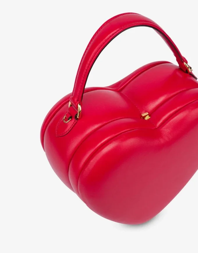 Moschino Love Me-väska i nappa Moschino Love Me-väska i nappa