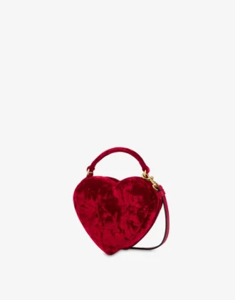 Moschino Love Me-väska i sammet