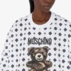 Moschino Teddy Bear klänning i ekologisk bomullsjersey
