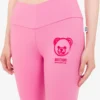 Moschino Teddy Bear leggings i tekniskt tyg