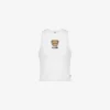 Moschino Teddy Bear stretch-jersey-top i bomull