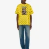 Moschino Teddy Bear T-shirt i ekologisk bomullsjersey