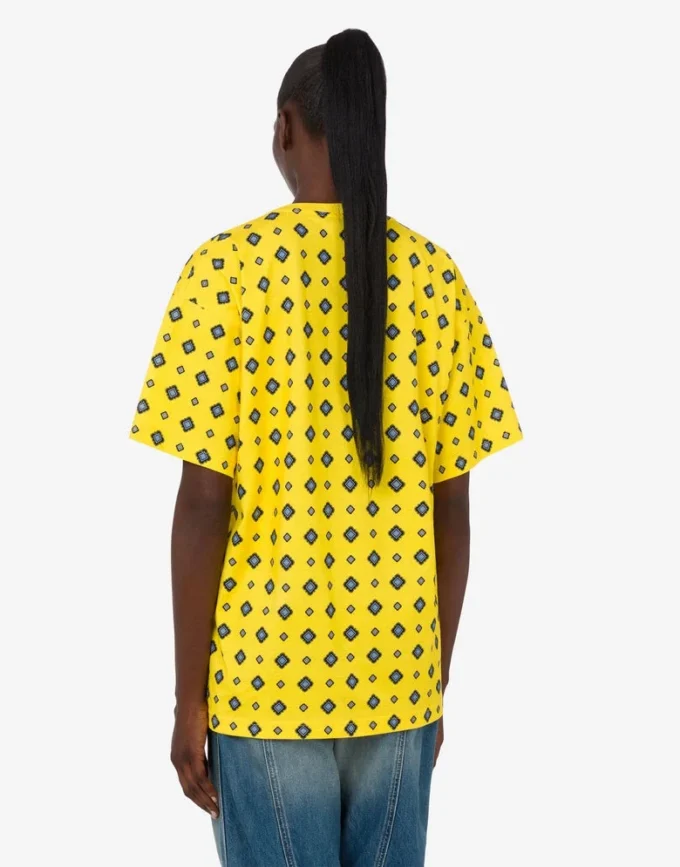 Moschino Teddy Bear T-shirt i ekologisk bomullsjersey