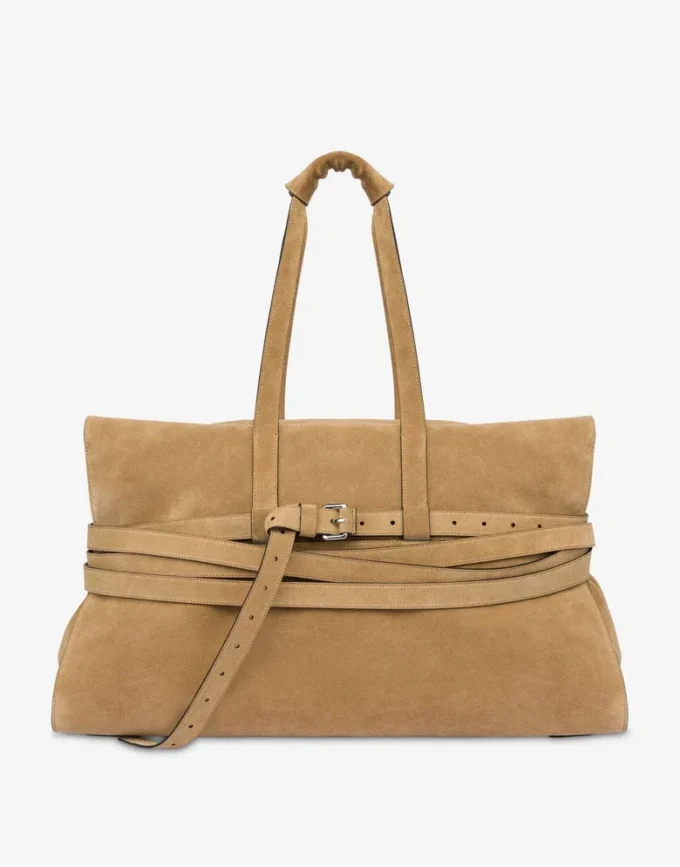 Moschino Tie Me Boston Bag