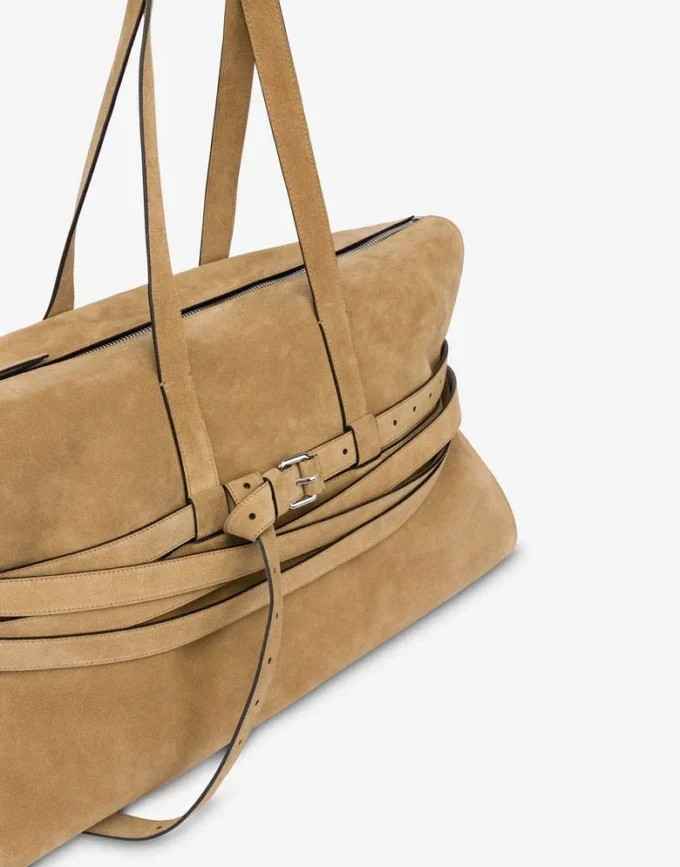 Moschino Tie Me Boston Bag