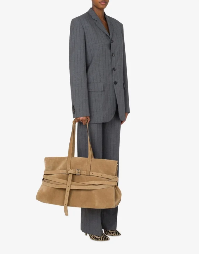 Moschino Tie Me Boston Bag