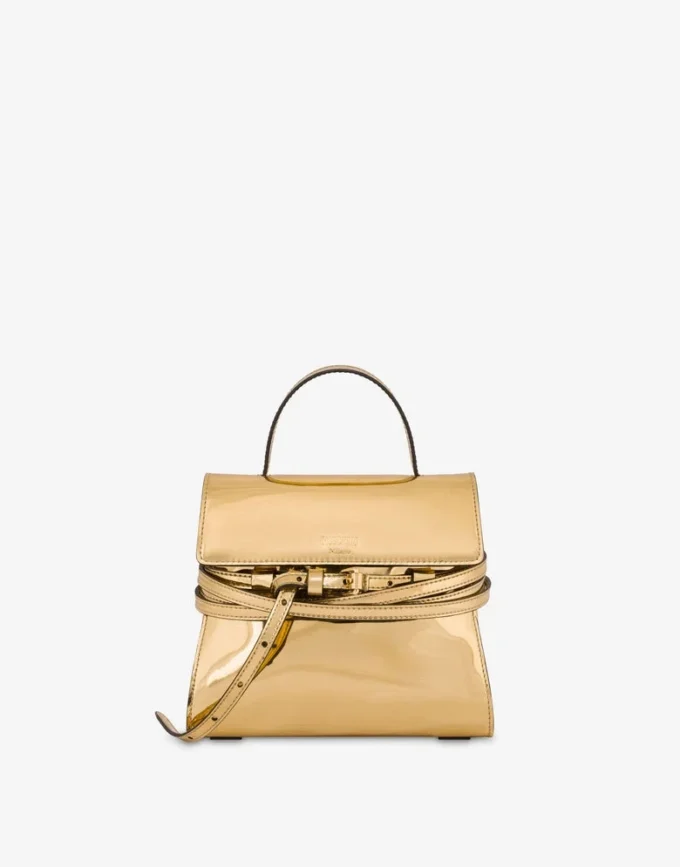 Moschino Tie Me liten handväska