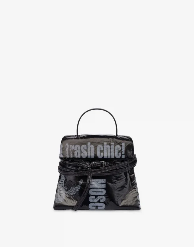 Moschino Tie Me liten handväska