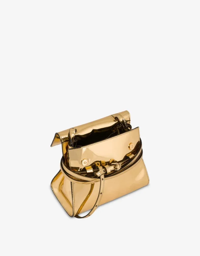 Moschino Tie Me liten handväska