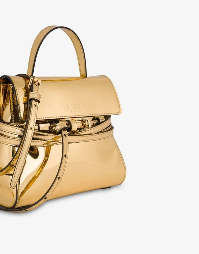 Moschino Tie Me liten handväska