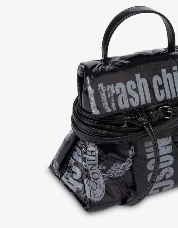 Moschino Tie Me liten handväska
