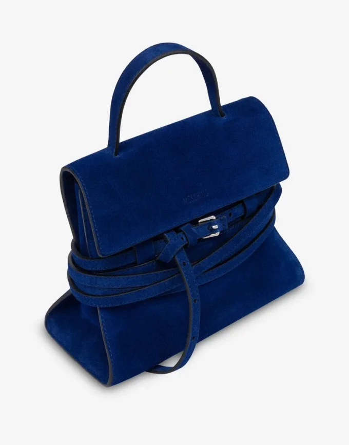 Moschino Tie Me liten handväska