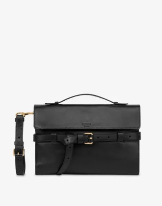Moschino Tie Me Nappa Clutch Moschino Tie Me Nappa Clutch