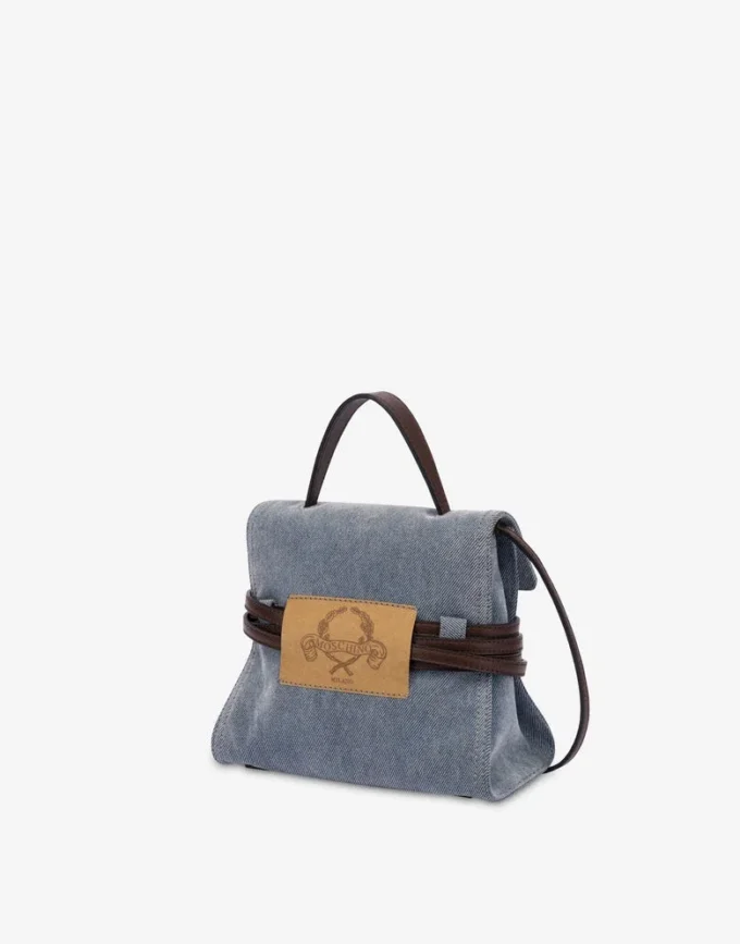 Moschino Tie Me Small Handbag