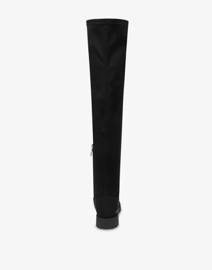 Overknee-stövlar i lycra