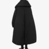 Oversized dunjacka i tekniskt tyg