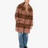 Oversized kappa i mjukt tyg Oversized kappa i mjukt tyg