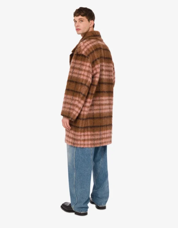 Oversized kappa i mjukt tyg Oversized kappa i mjukt tyg