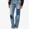Patchwork-jeansbyxor Patchwork-jeansbyxor