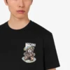 Pikétröja i ekologisk bomull Moschino Teddy Bear