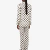 Polka Dots-mönstrad ulljacka