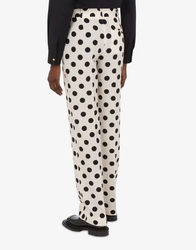 Polka Dots-tryckta ullbyxor