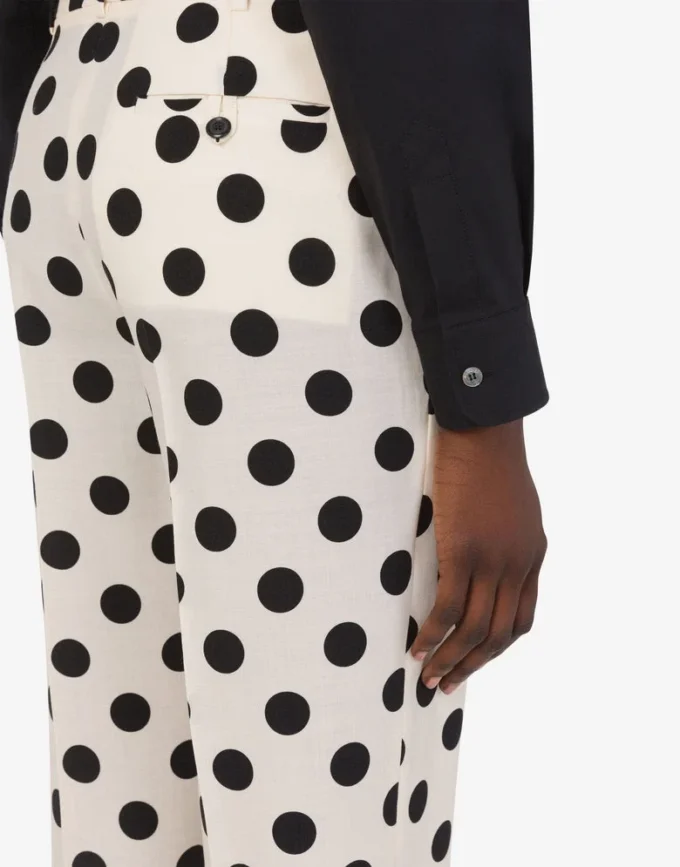 Polka Dots-tryckta ullbyxor