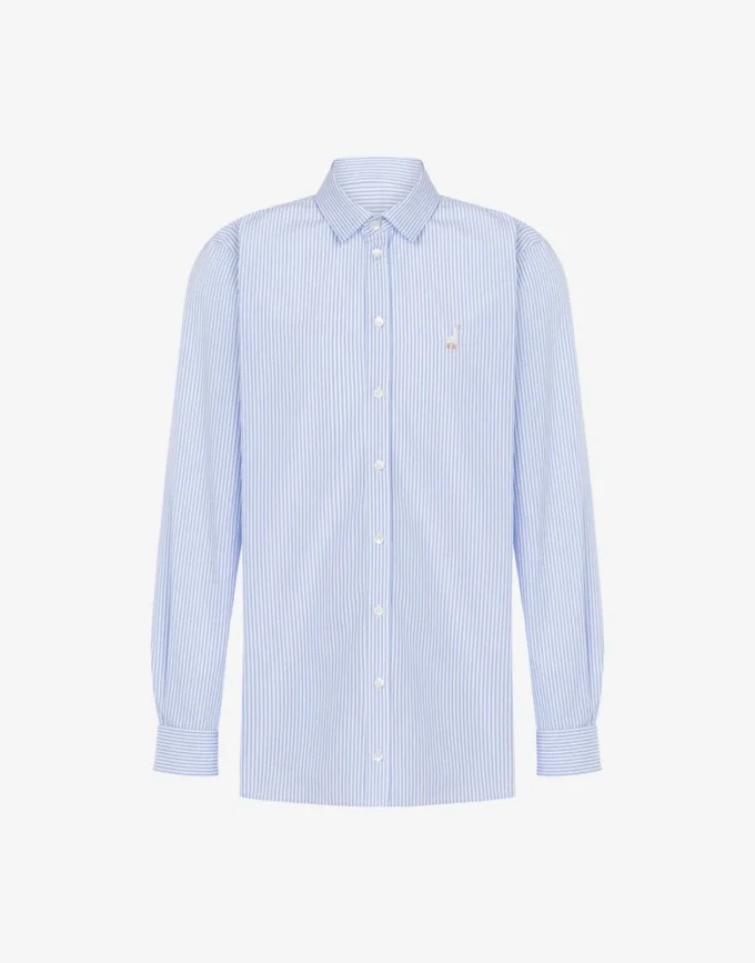Poplin-skjorta Gåsbrodyr Poplin-skjorta Gåsbrodyr
