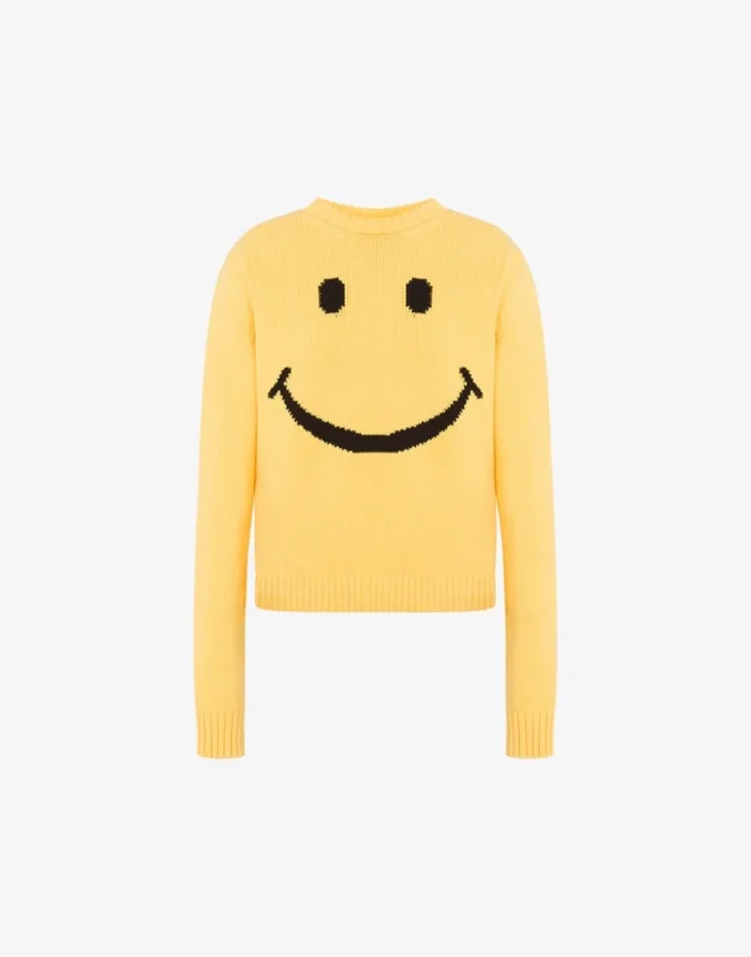 Pullover i bomullsblandning Smiley® Pullover i bomullsblandning Smiley®